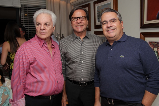 Nicolau Martins, Gustavo Britto e Marcus Avena